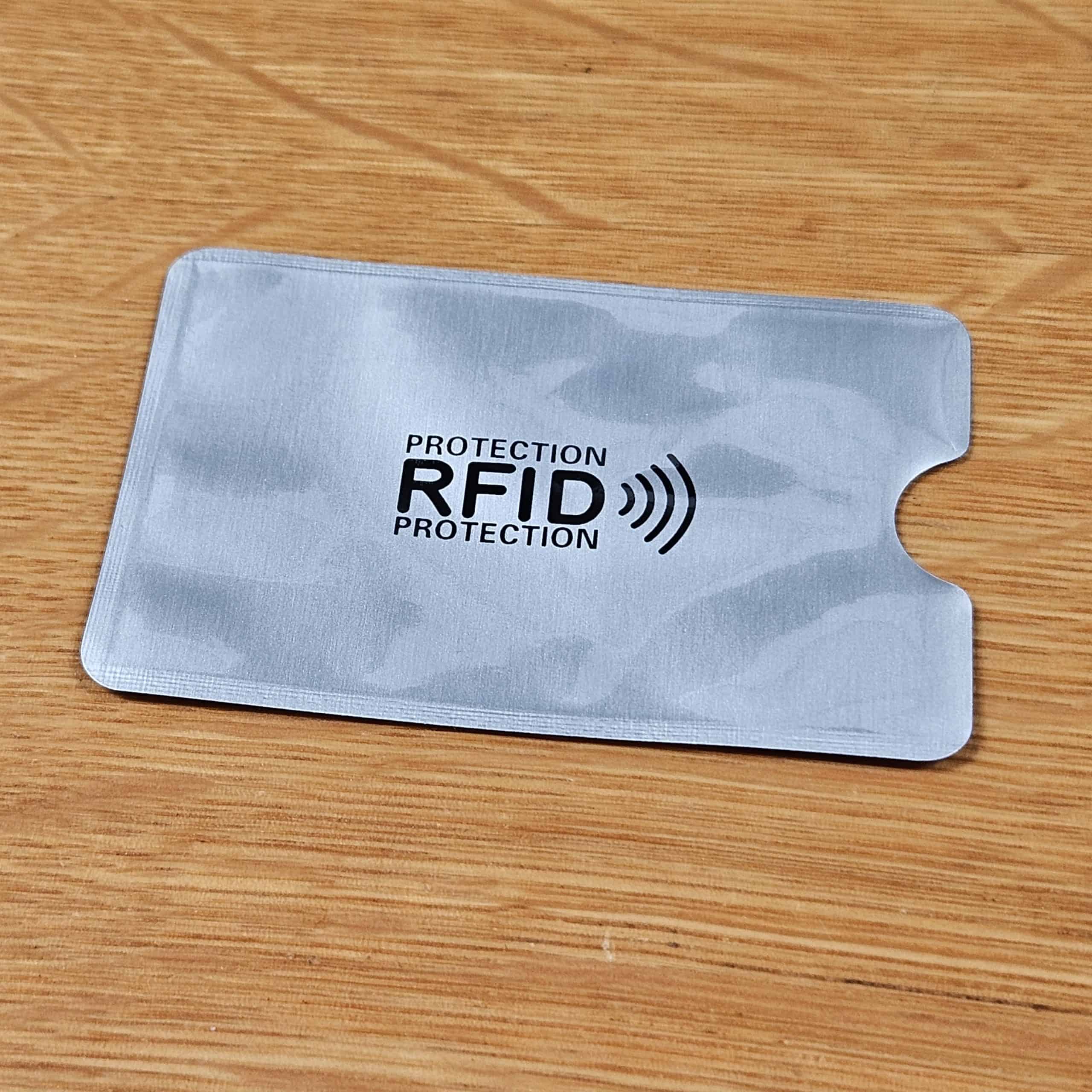 RFID Blocking Sleeve (For credit card, Smartcard, NFC)